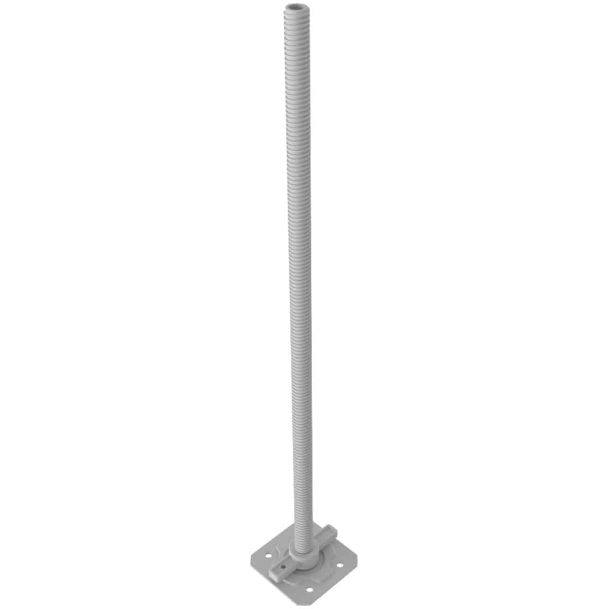 Gevindfodplade Ø32x1000 mm.