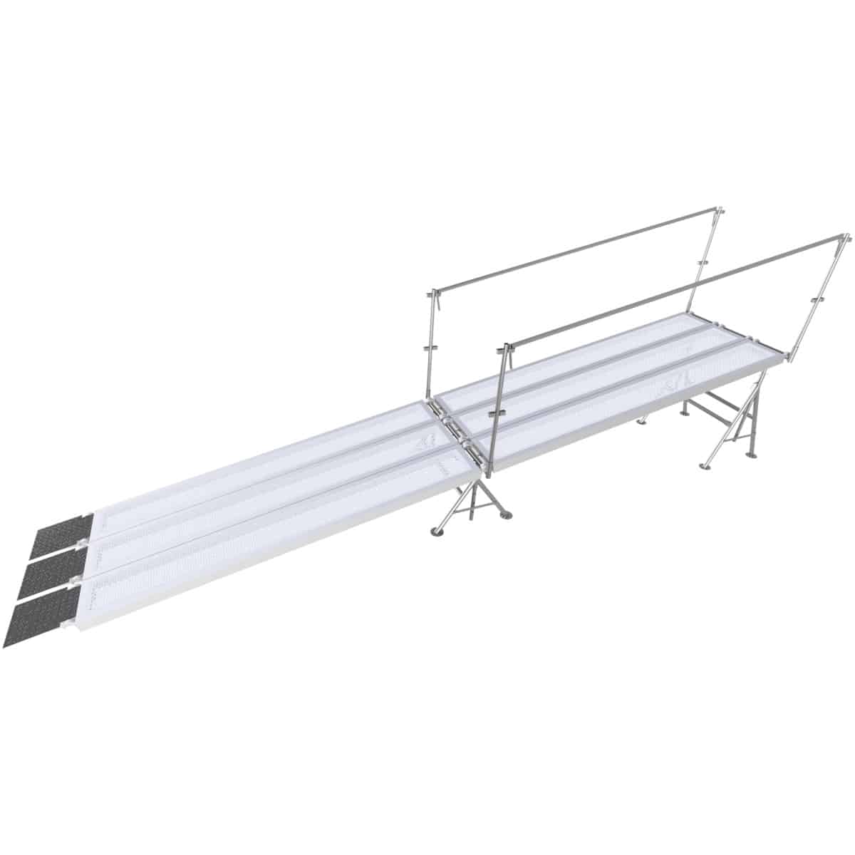 Komplet kørerampe - 6 x 1,2 meter
