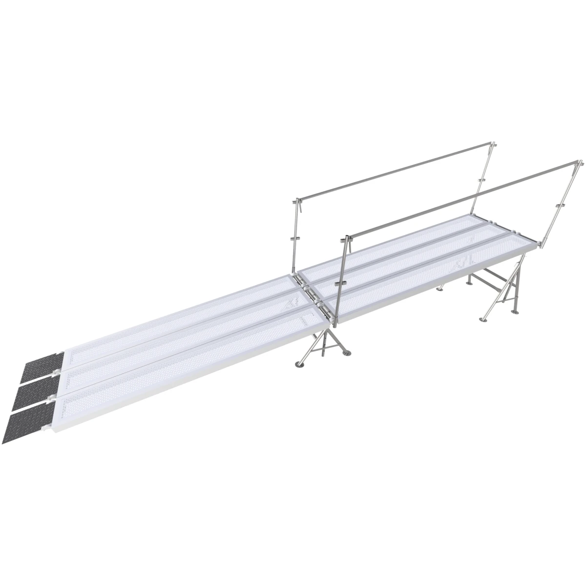 Komplet kørerampe - 6 x 1,2 meter