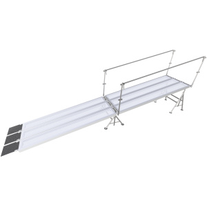 Komplet kørerampe - 6 x 1,2 meter