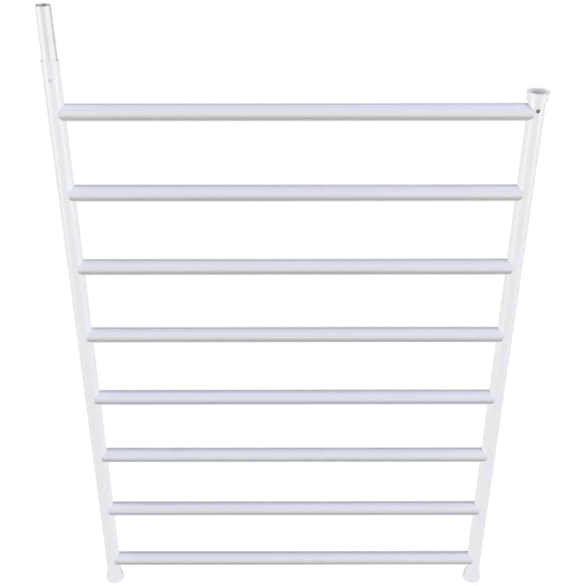Alu stigesektion TAG 8 trin 1,36 x 2 m. Med 1 horn - til tagarbejde
